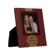 Anniversary photo Plaque